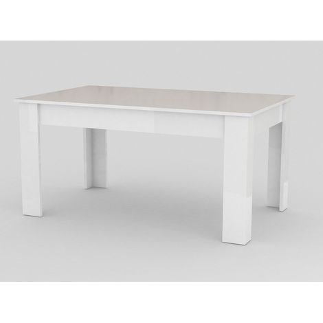 Tavolo Allungabile 160/210x90x75 cm Jesi Larice bianco (1/4)