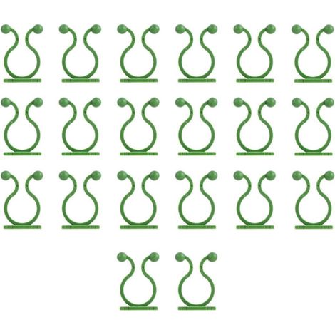 Crochets de fixation pour plantes, 80 pièces, clips adhésifs muraux pour (1/5)
