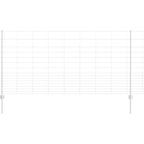 Maison Exclusive - Wildzaun mit Pfosten 50 x 1,2 m (B x H) Feuerv