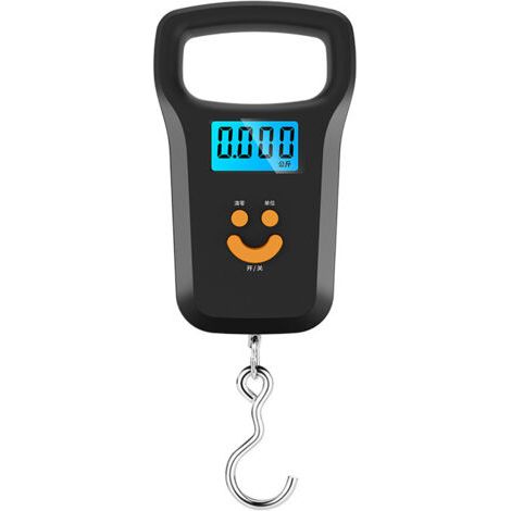 QORVA-Balance numérique pour valise, bagage (capacité de 50 kg) - Pèse-bagages portable avec poignée extra large, conversion de 4 unités (1/4)