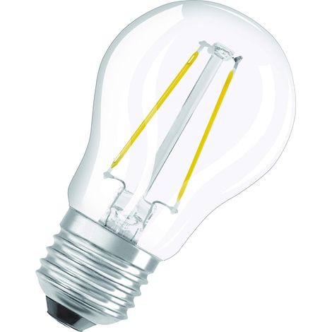 Ampoules LED OSRAM Star Classic P, culot E27, non dimmable, blanc chaud, remplace une ampoule conventionnelle de 40 watts, filament, lot de 10 (1/4)