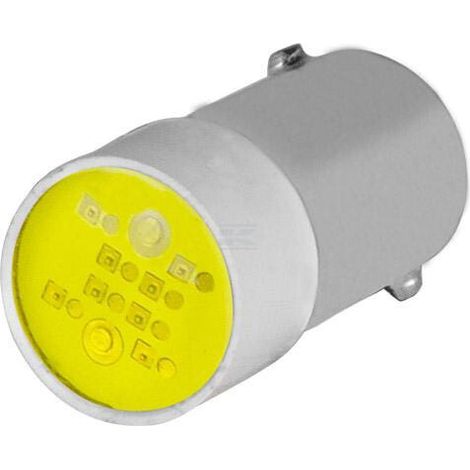 Lampadina LED 24V BA9s gialla New-Elfin NEW-ELFIN 010BA9SLG24