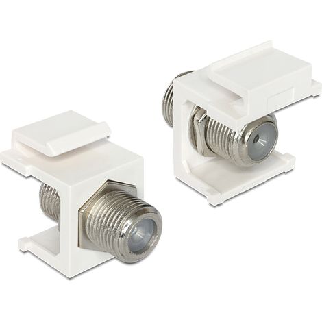 Delock keystone module f female  f female