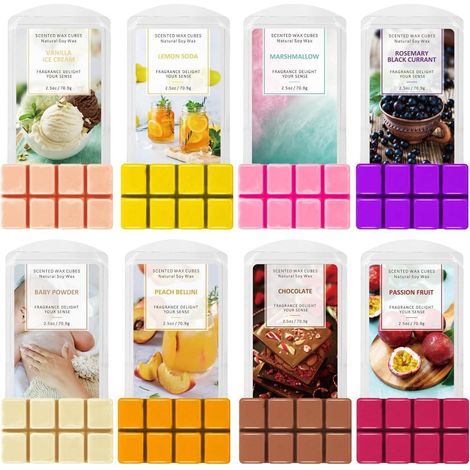Duftwachs 100Prozent Schokolade Zitronenlimonade Rosmarin Vanilleeis (1/5)