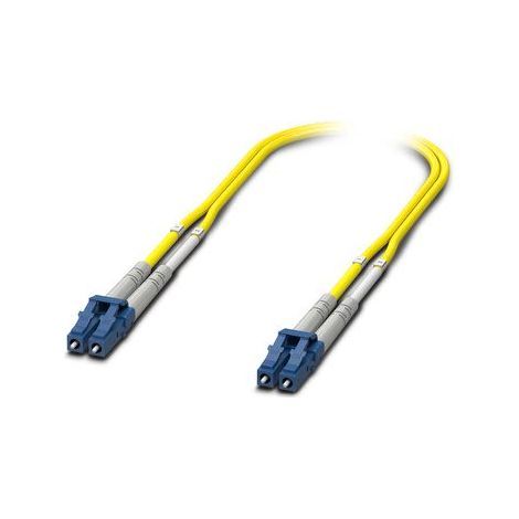 Câble fibre optique Phoenix Contact 1m Avec connecteur / LC, OS2 Mono-mode ( Prix pour 1 )