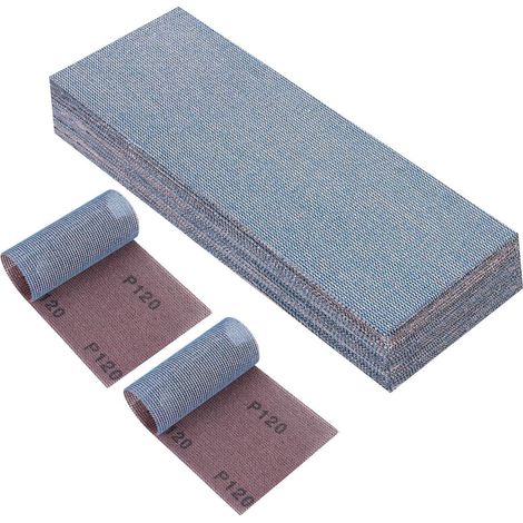 Schleifstreifen Klett Keramik 80x230mm 25 Stück 120 körnung (1/5)