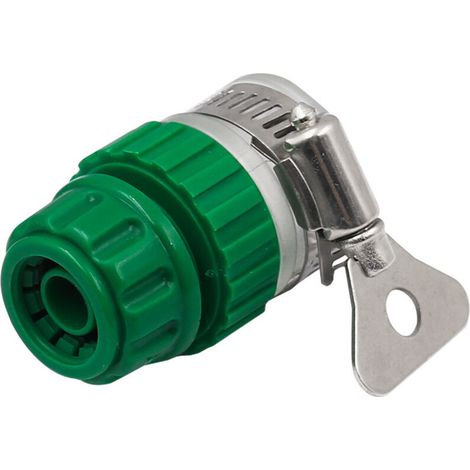 Raccord de tuyau d'arrosage universel et durable pour pommeau de douche, résistant au gel, connexion rapide, installation facile, adaptateur de robinet (1 pièce) (1/5)