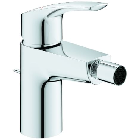 Mitigeur monocommande de bidet GROHE EUROSMART Ensemble de vidage chromée