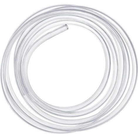 5 Mètre Tube en Silicone transparent - Tuyau Souple Transparent pour Oxygène d'Aquarium et Air D'eau - Diamètre Intérieur 7 mm, Extérieur 9 mm