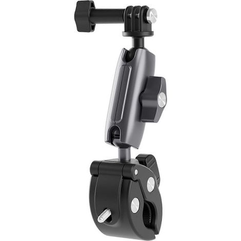 Super-Kamera-Klemmhalterung mit Doppelkugeladapter und 1/4-20-mm-Adapter für Fahrräder