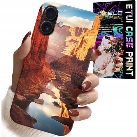 Custodia per iPhone 16 - Splendida custodia con motivo del deserto del Grand Canyon (1/5)