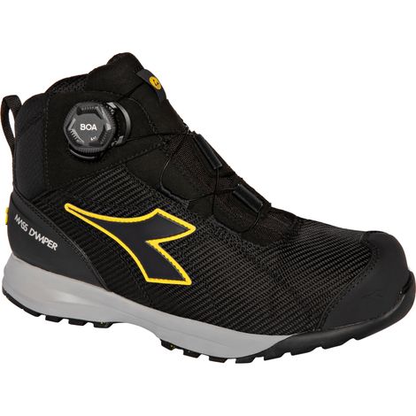 Chaussures de sécurité hautes GLOVE MDS BOA MID S3S FO HRO SR SC ESD noires DIADORA - 183122 C0200 45