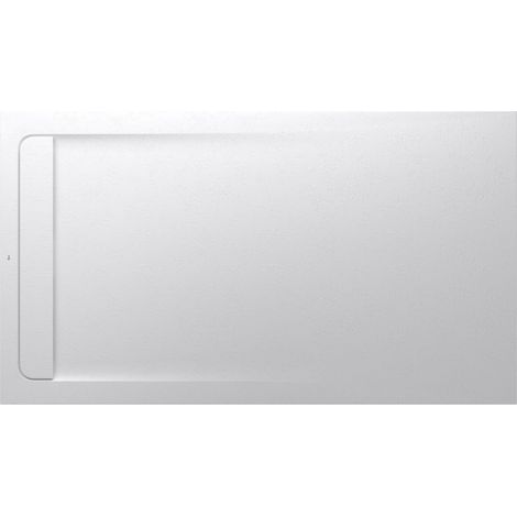 Receveur de douche extra plat en Stonex® Aquos - 1800x1000mm - Blanc (1/2)
