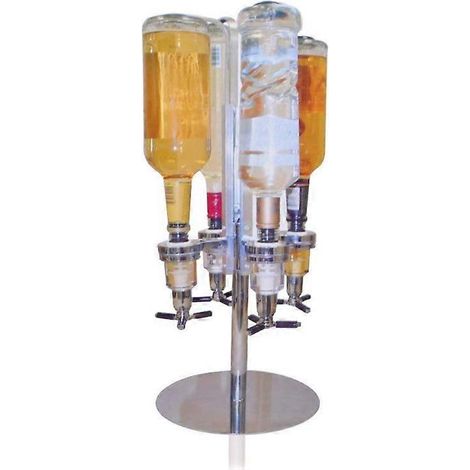 Distributeur de boissons rotatif à 4 bouteilles de 45 ml / Distributeur de boissons rotatif pour bar ( ) (1/5)