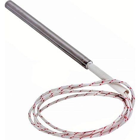 Bougie Allumage Poele à Granulés, Resistance Poele Pellets, Longueur: 180 mm, Diamètre: 9, 5 mm, Puissance: 300 W, Tension: 220 V (1/5)