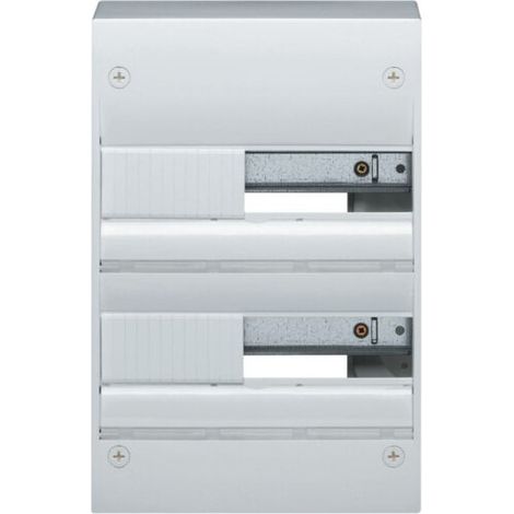Hager – Coffret électrique nu 2 rangées 13 modules – Dimensions 375x250x103mm – Mode de pose en saillie – Indice de protection IP40