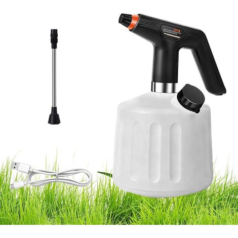 Pulvérisateur Électrique Bouteille De De Rechargeable 2L Électrique Pour Terrasse Pelouse Jardin Intérieur Extérieur Fertilisation Nettoyage (1/5)