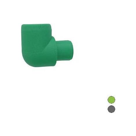 COUDE LISSE 90°  MF EN POLYPROPYLÈNE Dimensions : Diam. 32