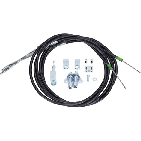 Kit câble de frein de stationnement arrière 330-9371, câble de frein d'urgence 274cm, pour conversion freins à disque arrière et configurations freins à tambour (1/5)