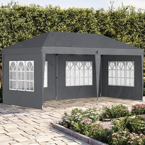 SunJet Store banne, auvent rétractable, Tonnelle pop-up en tissu - Réf. C22HKWWSLWBU (1/5)