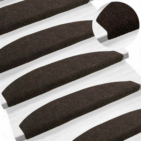 Maison Exclusive - Selbstklebende Treppenschoner Halbkreis 15 pcs