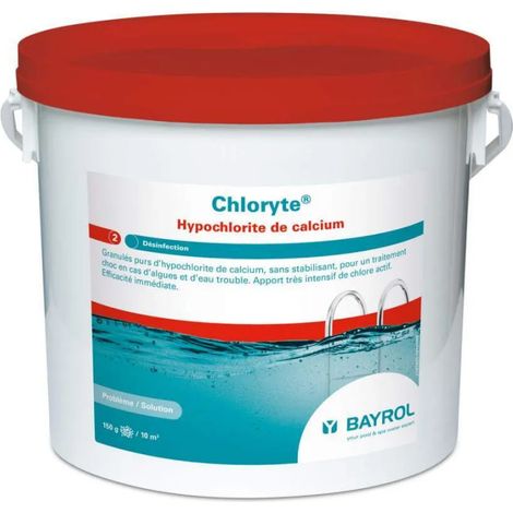 Chloryte, cloro non stabilizzato per il trattamento d'urto, 5 kg.