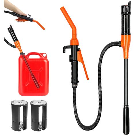Pompe à essence pour jerrican - Pompe à carburant électrique à piles comme pompe de transfert portable (9,1 litres par minute) (1/5)
