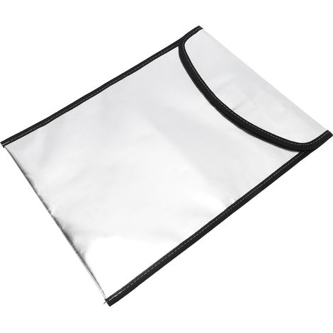 Sac à documents ignifugé et antidéflagrant, pochette de sécurité portable pour usage domestique (1/5)