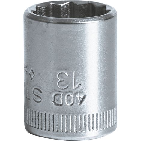 Stahlwille 40 D 13 01030013 Doppelsechskant Steckschlüsseleinsatz  13 mm     1/4" (6.3 mm)