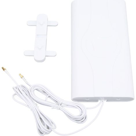 Antenne Panneau Externe 4G LTE 30DBI KJ-014, Amplificateur Signal MIMO 700-2600 MHz pour Connexion Stable