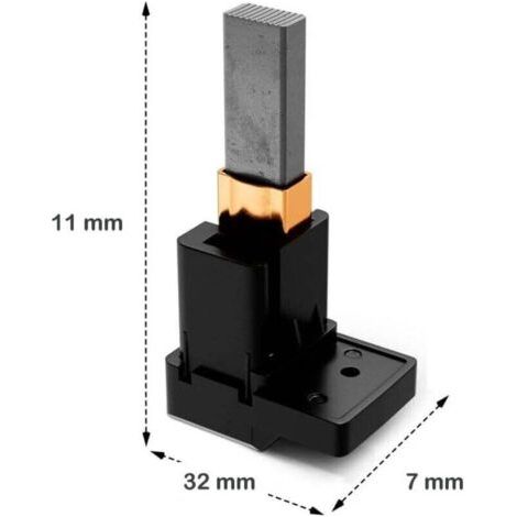 NALOOKAMIC Lot de 10 charbons moteur compatible Dyson YDK - DC05 / DC08 / DC14 / DC19 / DC20 / DC21 / DC27 / DC29 / DC32 / DC33 / DC36 / DC37