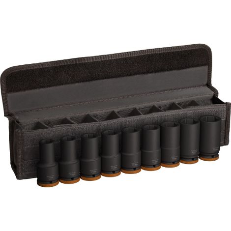 Ensemble de clés à douille PRO Impact, 3/4", profond, 9 pièces (inconnu) (1/6)