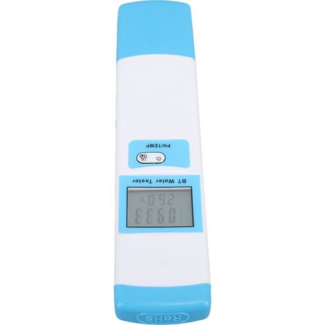 Digitales 2-in-1-Wasserqualitätsmessgerät: pH-Wert, Temperatur, drahtlose App, Hintergrundbeleuchtung, mehrsprachiger Wassertester für Trinkwasser und Pools (1/5)