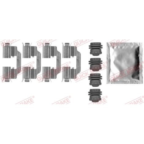 Kit d'accessoires, plaquette de frein à disque Quick Brake 109-0012 OPEL