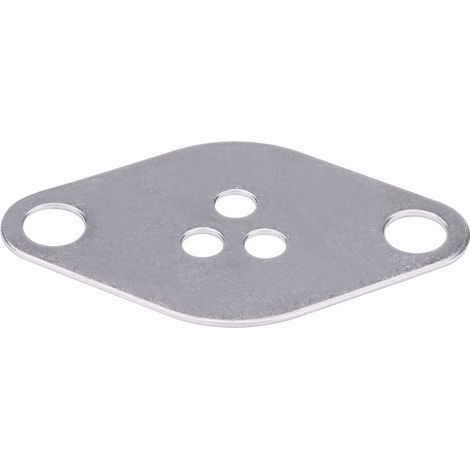 Plaque de Soupape EGR, Joint de Plaque de Bloc D'obturation de Soupape EGR pour FIAT ALFA LANCIA VAUXHALL OPEL 1.9 JTD CDTI 8V, Acier Inoxydable (1/5)