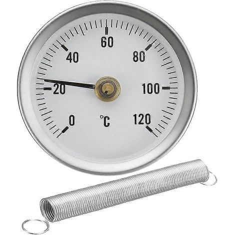 Thermomètre à pince pour tuyau d'eau chaude, thermomètre pour tuyau de poêle (1/5)