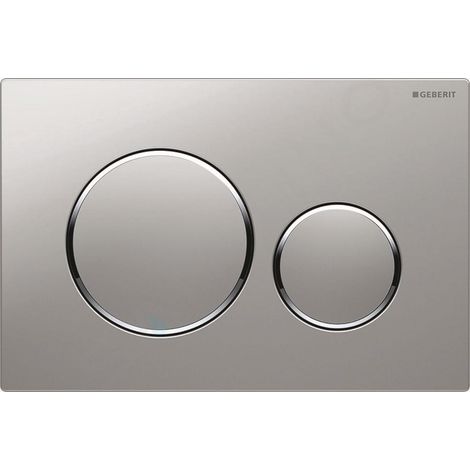 Geberit 115.882.JQ.1 SIGMA20 Dual Flush Gloss Chrome Plated Matt Coated Flush (1/3)