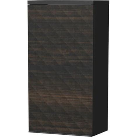 Cube Way 32,5x63x20 cm mobile da bagno sospeso, apertura a destra, marrone opaco (CUBE3DH321DPHP)