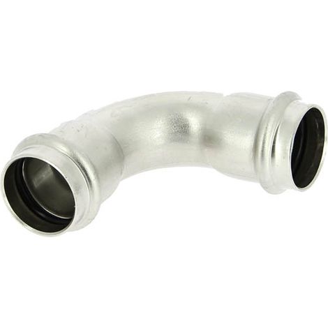 Courbe 90° inox 316 à sertir Femelle Ø28