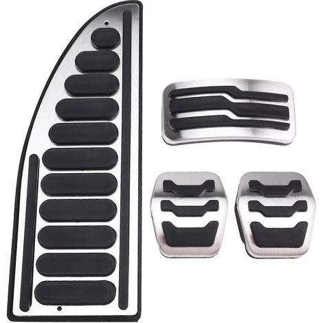 Accessoires pour pédales de voiture : pédale d'accélérateur, pédale d'embrayage, pédale de frein, repose-pieds pour Ford Focus 2005-2023 MT LHD (1/5)