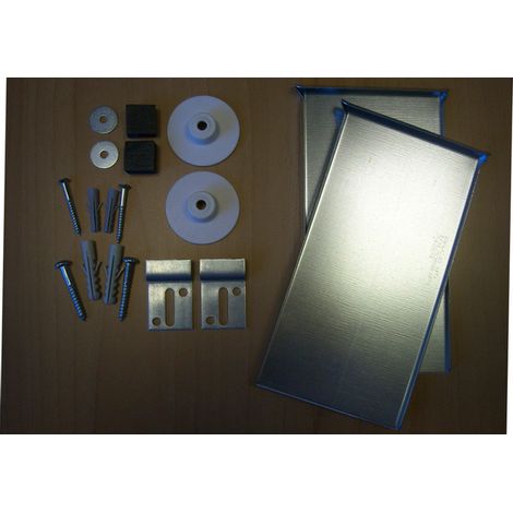 Royal Plaza Facet Agrafes de miroir cachés set jusqu'à 1.6m2 (1/2)