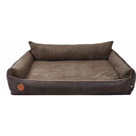 Rocky Orthopädisches Bett, braun, Größe M – 83 cm x 73 cm (1/5)