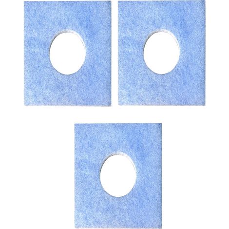 Filtres de remplacement pour ventilateurs de salle de bain, paquet de 3 (1/5)