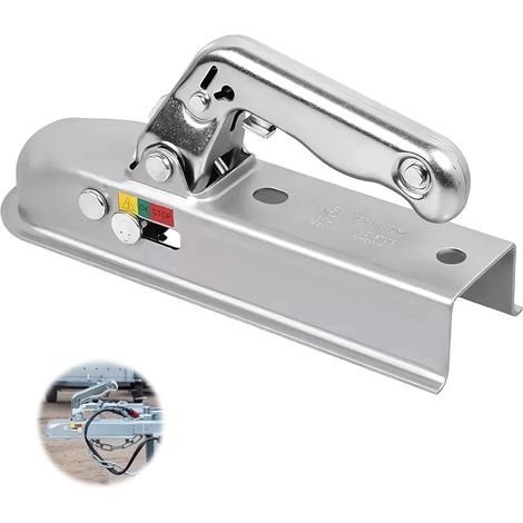 Attelage à boule universel de 50 mm (800 kg) pour remorque de voiture (1/5)