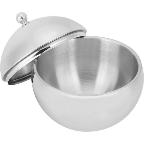 Seau glace isotherme double paroi en acier inoxydable, tonneau vin et champagne avec couvercle pour ftes de mariage (1/5)