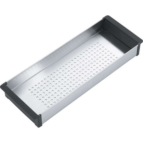 Franke - Spülbecken-Abtropfschale, Edelstahl/Kunststoff schwarz 112.0659.398
