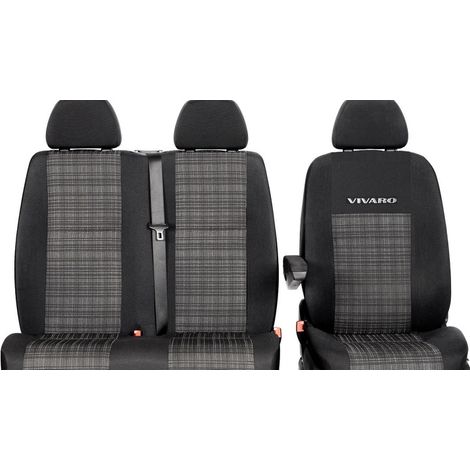 Coprisedili personalizzati per OPEL VIVARO e RENAULT TRAFIC 2 PRIMASTER 2001-2014
