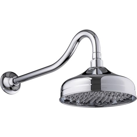 PaulGurkes Douche Plafonnier Nostalgie Retro Chrom 20cm