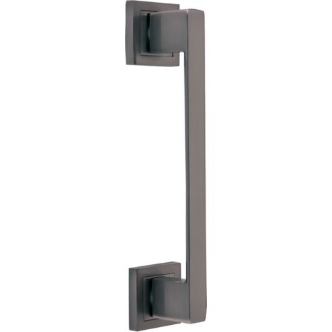 Manillón Zamak Roseta Cuadrada Grafito Modelo 224G 220mm (1/2)