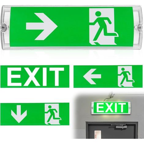 LED Security Light, Constant Light, 4 Pictograms, IP65, For Indoor and Outdoor Use (1/5)